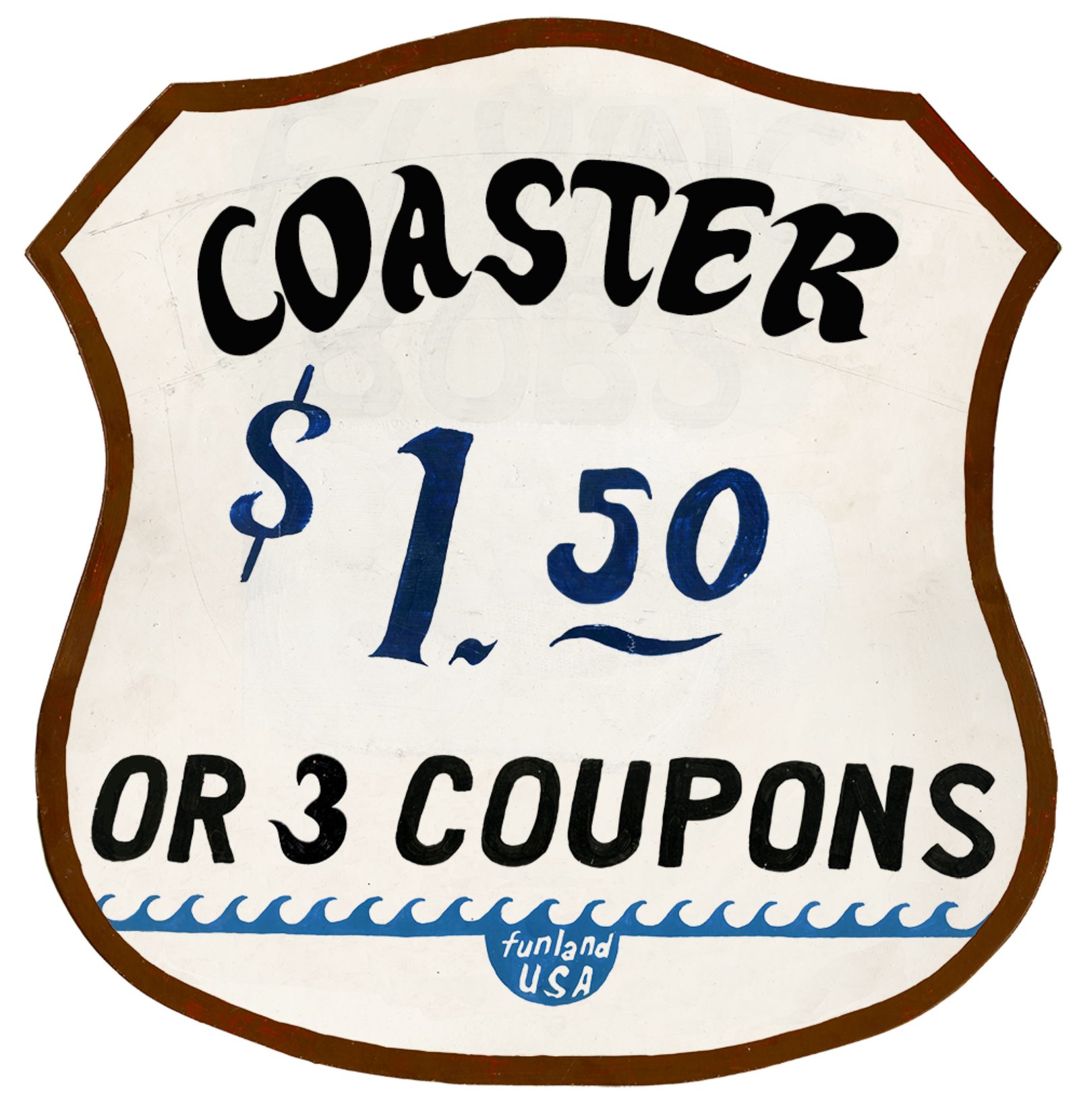 Custom all-wood coaster for sale in Okoboji, Iowa