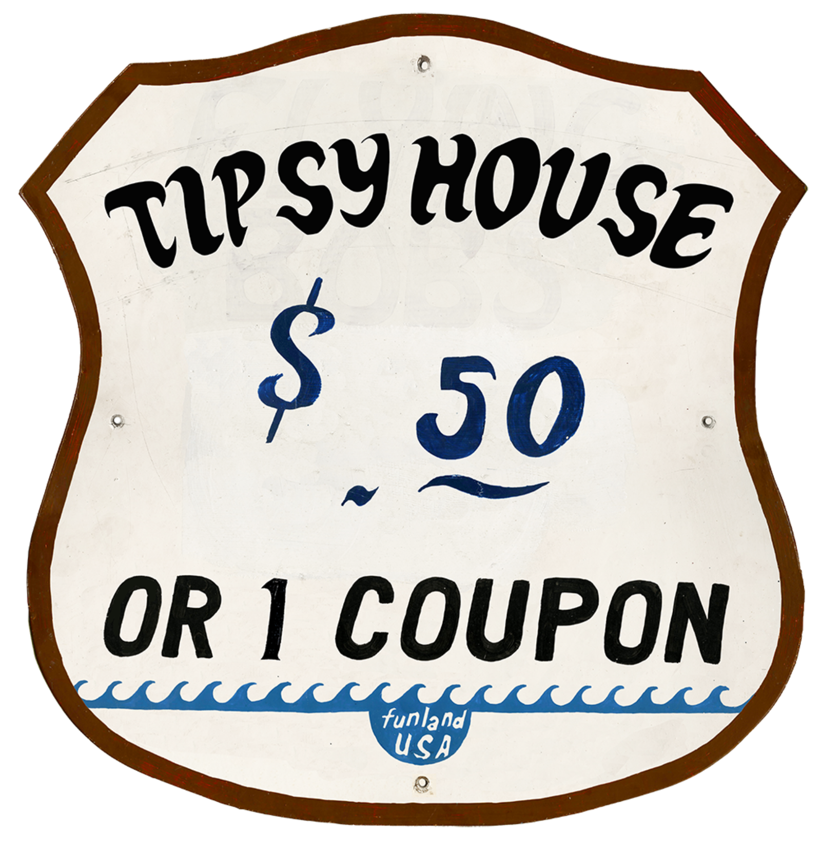 Tipsy House sign